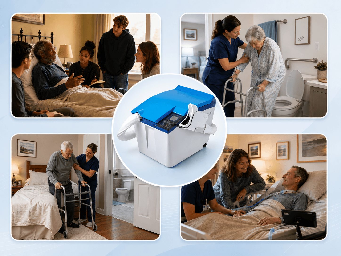Examples of individuals who may benefit from Carebidet